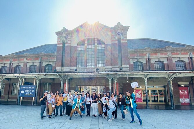 Guided Historical Tour in Taichung with Suncake DIY Experience - Taichung Railway Station Tourist Service Center: 1917 architecture you can read