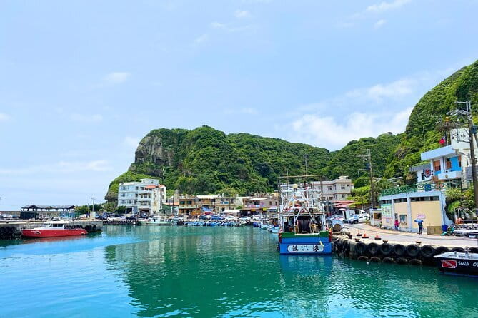 Northeast Coast Instagram Photo Tour in Keelung & New Taipei - Heping Island GeoPark: volcanic-looking rocks close to the sea