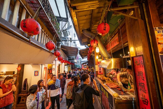 [Private] Jiufen Village & Shifen Town from Taipei with Pickup - Shifen Old Street: lantern wishes and a culture stop that’s hands-on