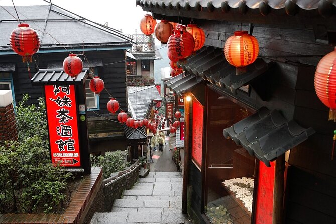 Small-Group: Yehliu, Jiufen & Pingxi Day Tour from Taipei - Shifen Old Street and station atmosphere: the mining-town aftertaste