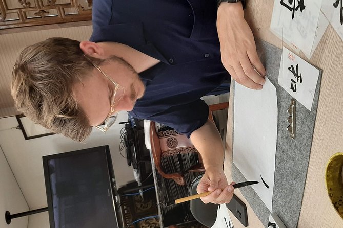 Taipei Calligraphy Workshop (DIY incl.) - The Two-Hour Flow: What You Do, Step by Step