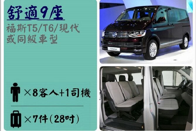 Taiwan Taoyuan Airport-Taipei City Shuttle Service - Zone selection for pricing: A, B, and C can change your total
