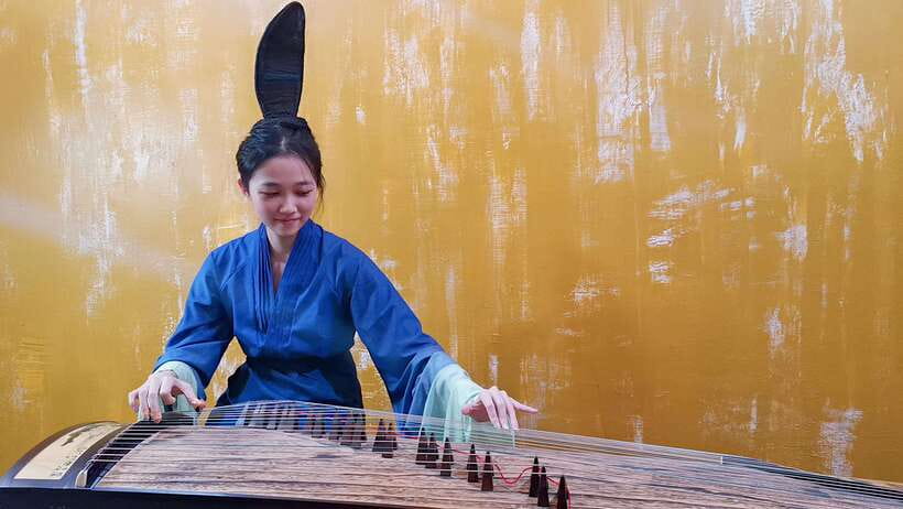 Wear Hanfu and play guzheng - Entering Beitou Cultural Tourism: A fast, well-paced cultural activity